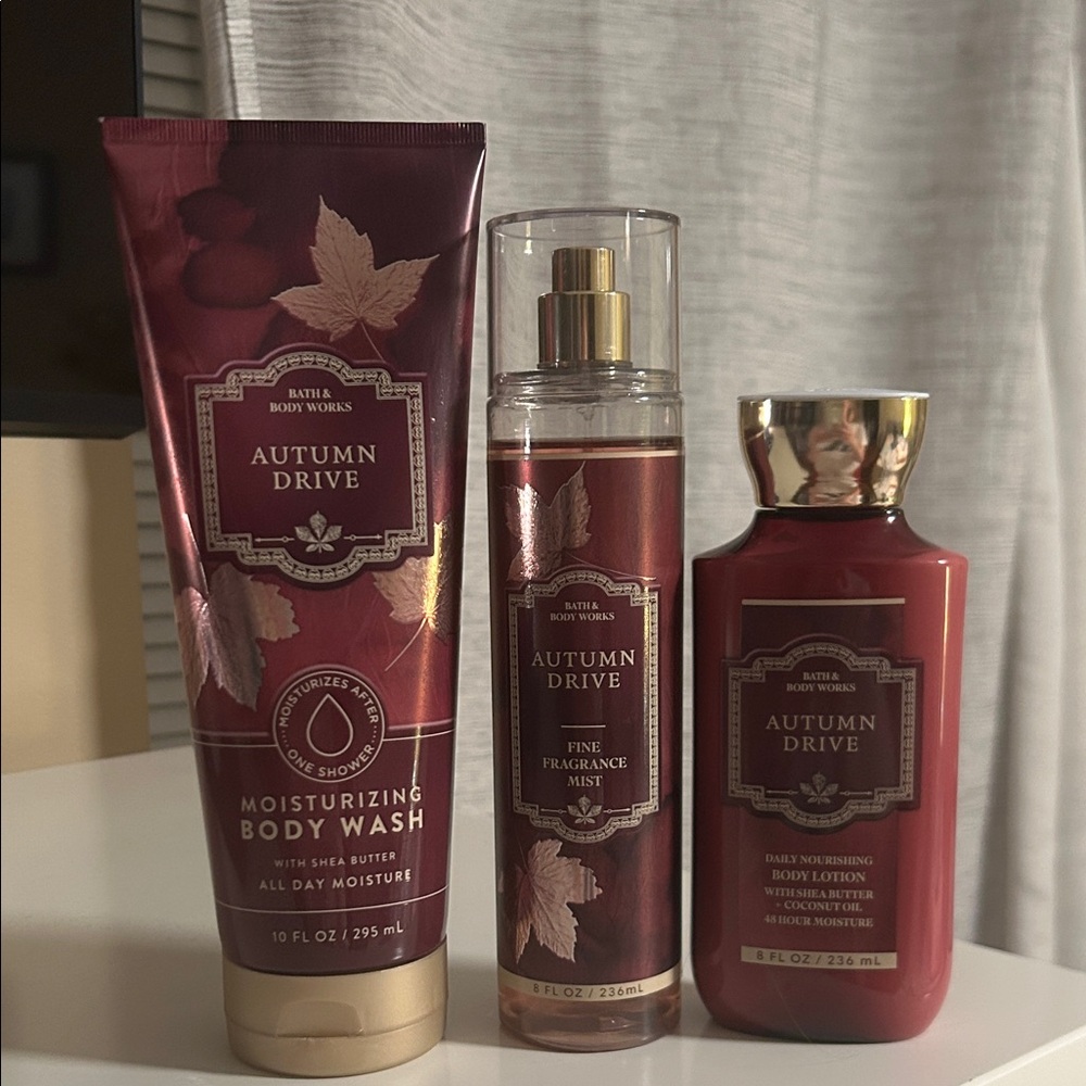 Bath & Body Works Autumn Drive Collection